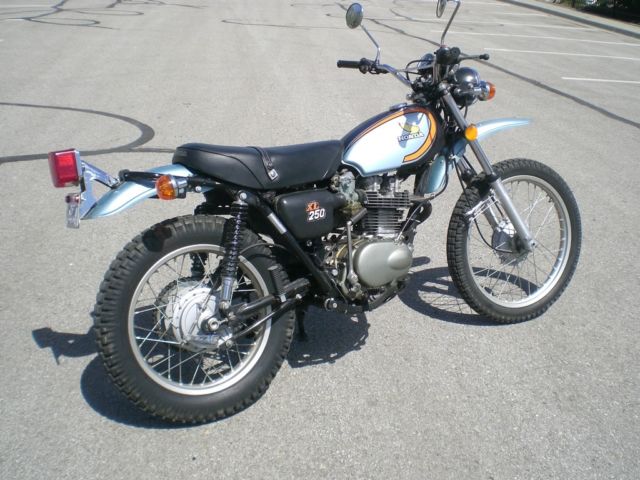 1974 Honda Xl 250 3,288 Original Miles All Original