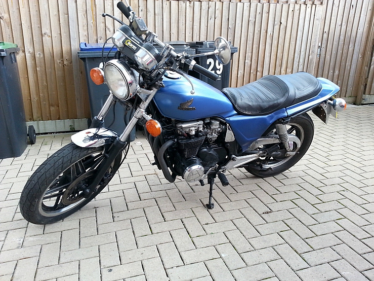 1982 Honda Cb650 Nighthawk 650cc Ideal Chop Bobber Project