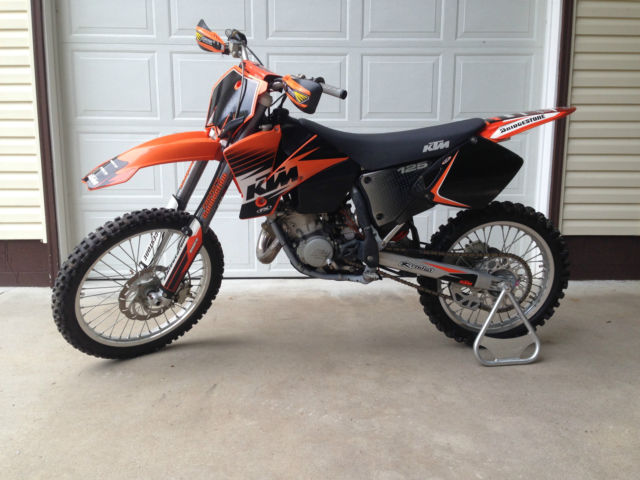 2002 KTM 125SX 125 SX Dirt Bike With Lots Of Extras