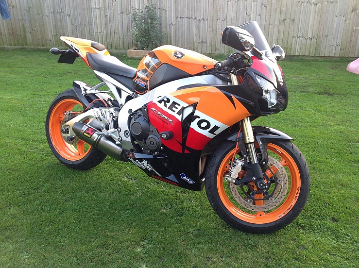 Honda Cbr 1000 Rr 9 Orange 4634