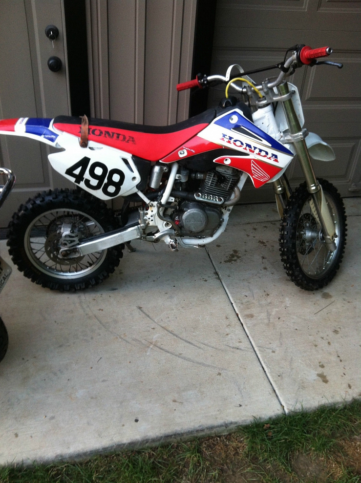 honda xr100 plastics kit