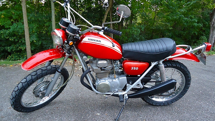 Vintage 1971 Honda Sl350 Sl 350 Motosport Sl350 K1 Classic Dual Sport Cb Cl 71 7070