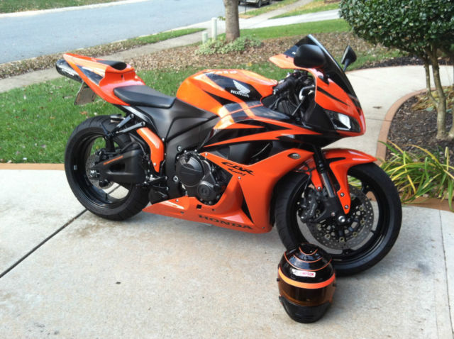 Cbr600rr Black Orange