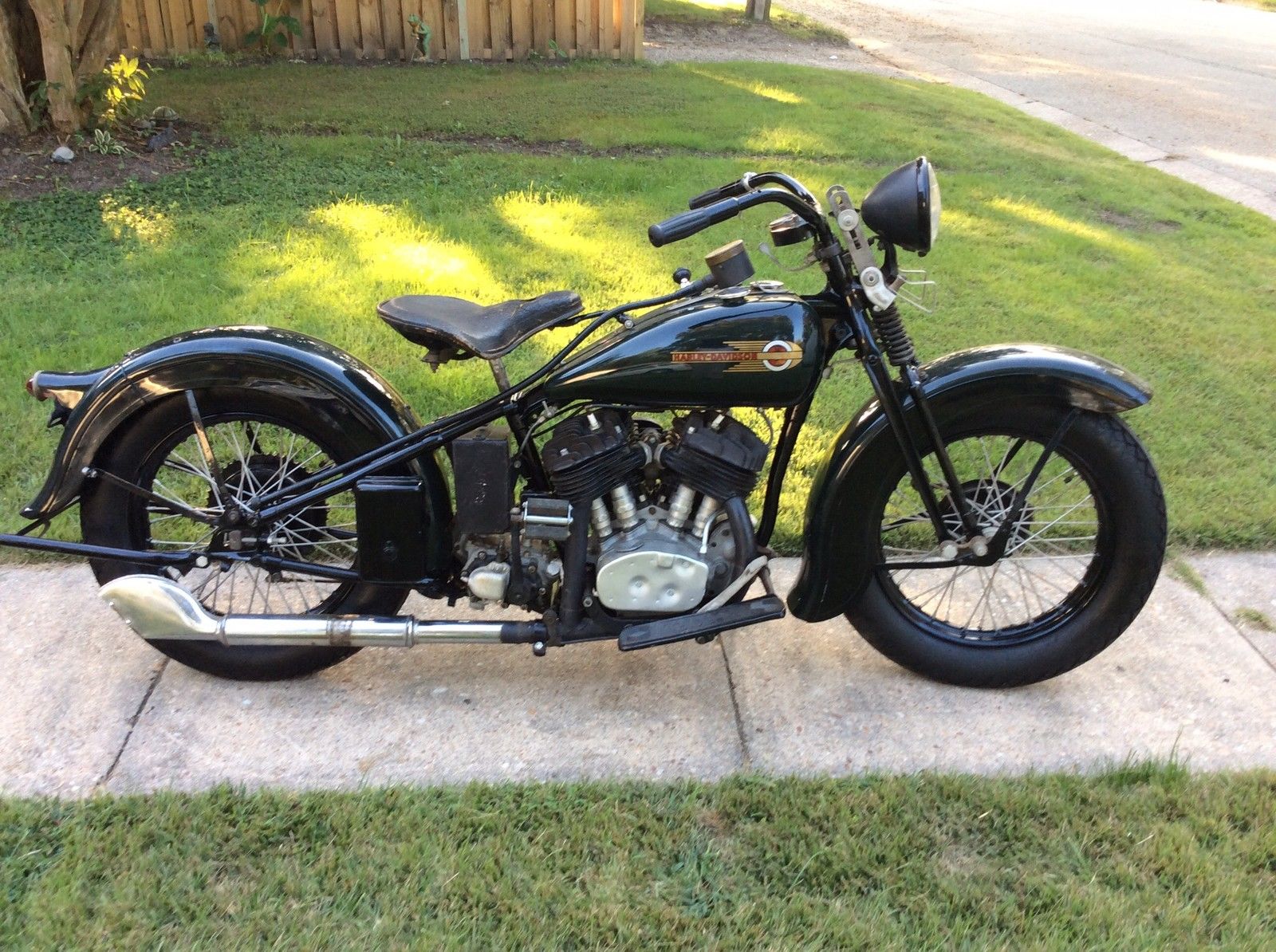 1947 Harley Knucklehead Chopper