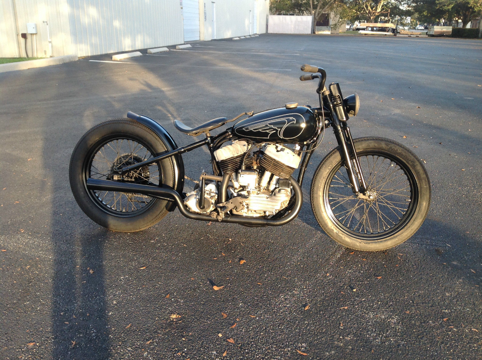 1940 Harley Davidson Flathead Rare UA Knucklehead VL Frame Bobber