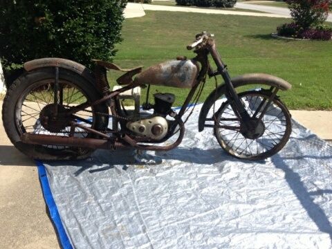 1957 Harley Davidson Hummer "B" Series