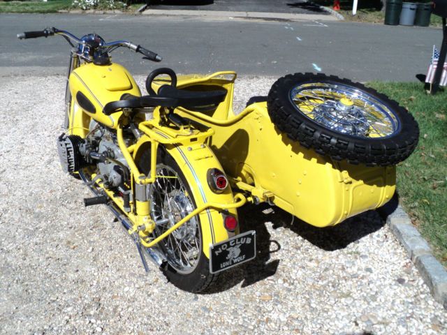 chang jiang motorcycle with sidecar for sale