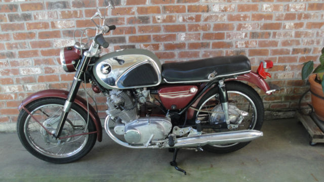 1962 Honda Cb72 250 Hawk 8070