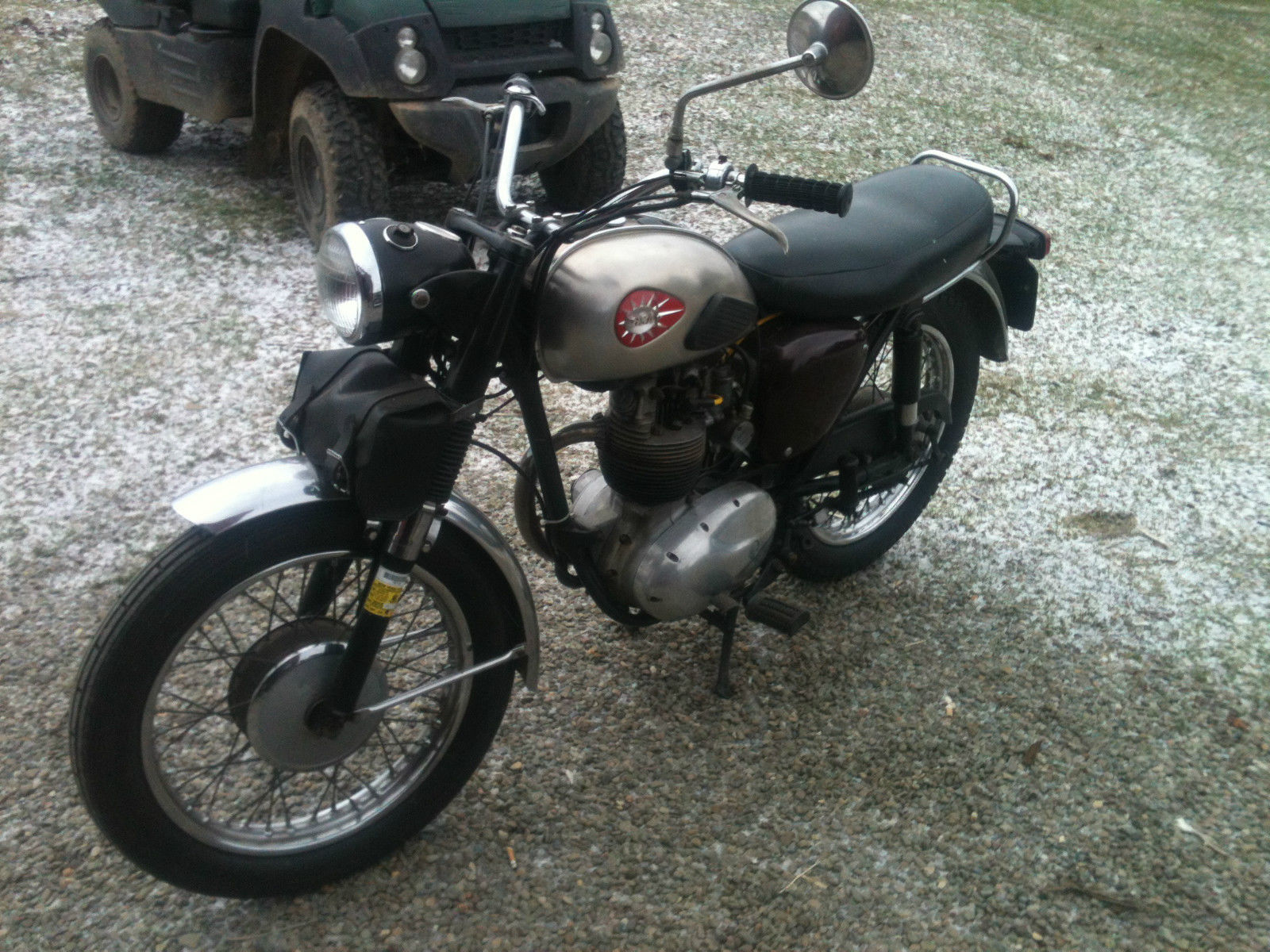 1965 BSA B-40 Vintage Original British Road Bike 350cc