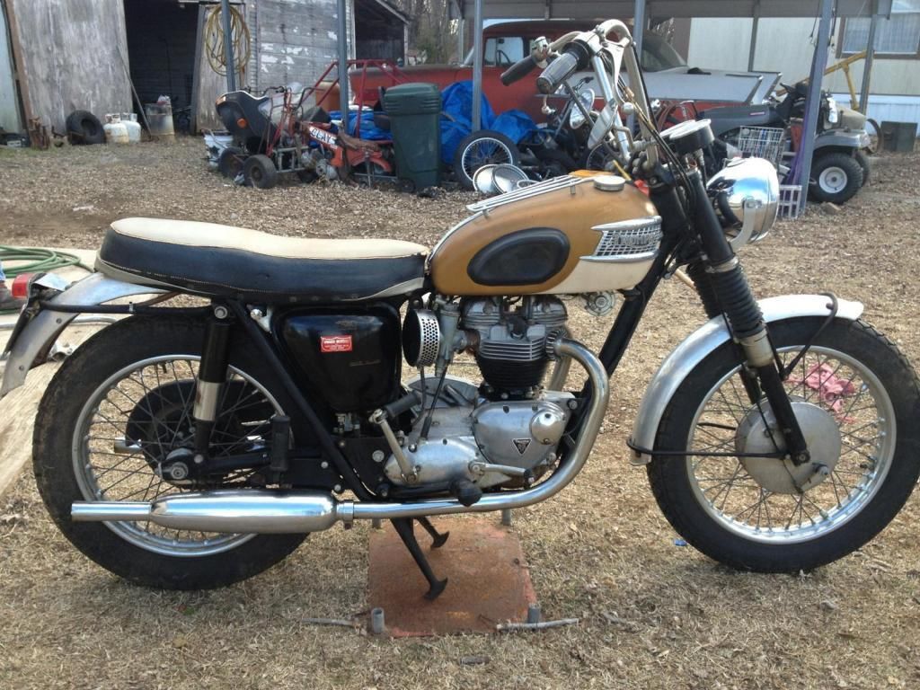 1965 Triumph T120C Bonneville Competition Sports Rare Like TT