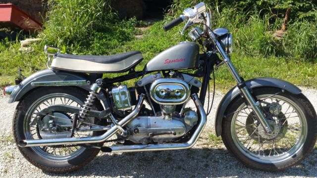 1966 Harley Davidson Xlch Sportster With Big Bore Cylinders Very Clean Bike 2766