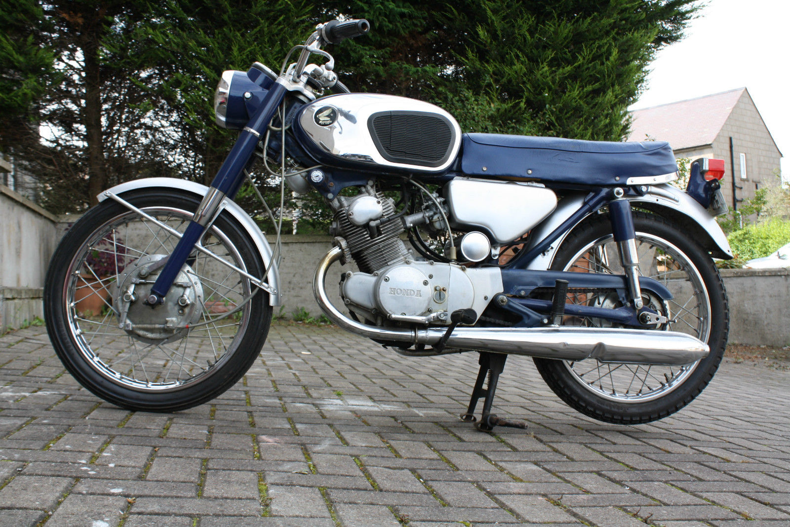 1966 Honda Cb160 Twin Classic Japanese Motorcycle Original Condition