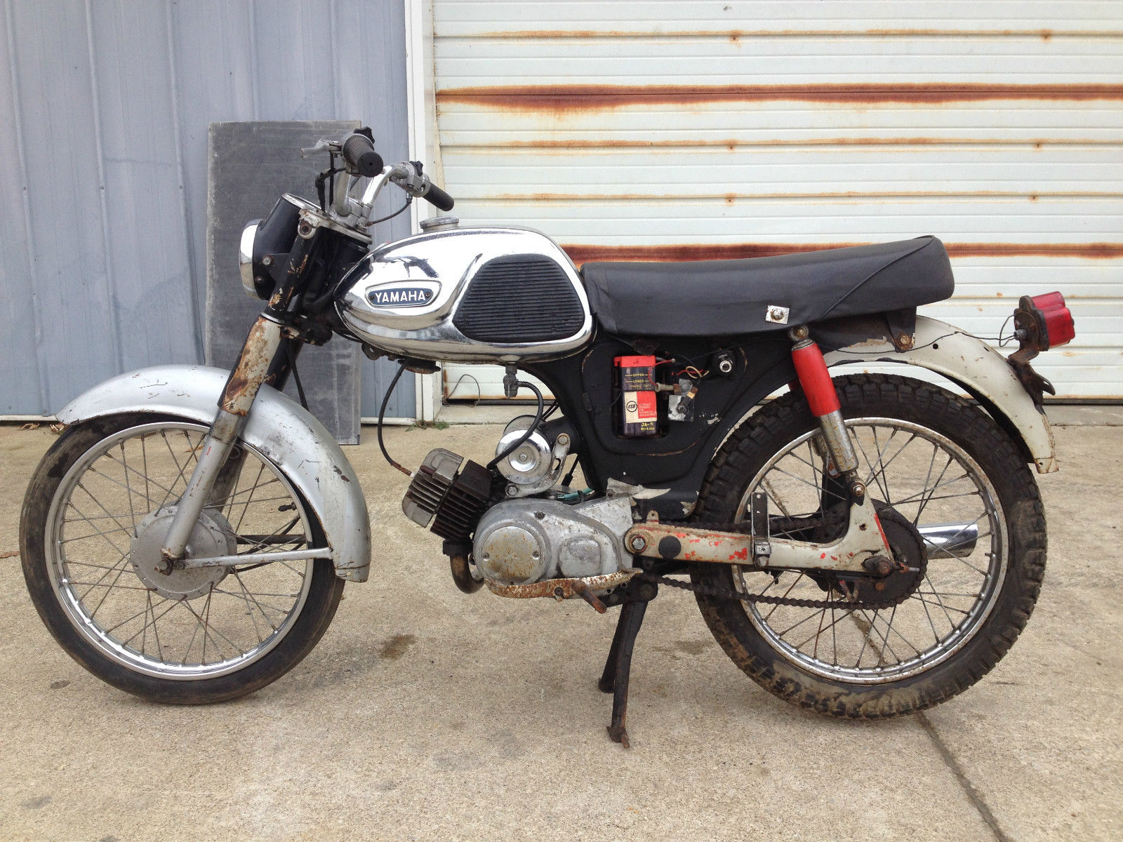 1966 Yamaha YG1 K 80 With Title Classic Vintage Collector Bike Project