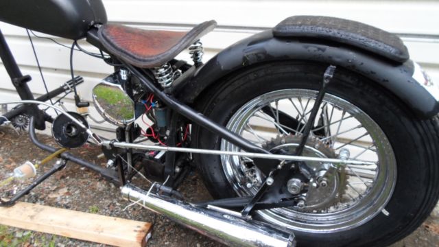 triumph chopper rolling chassis