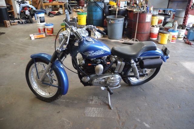 1969 Harley Davidson Sportster Xlch Rare Old Hot Rod