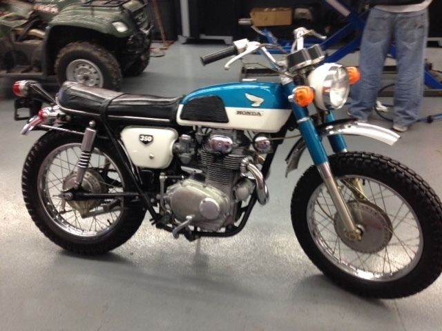 honda cb350 scrambler