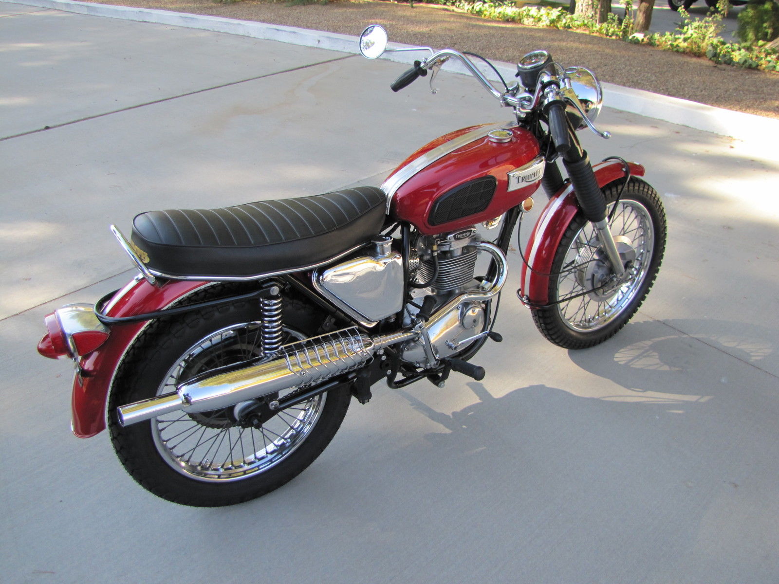 1970 Triumph Trophy 250 Motorcycle