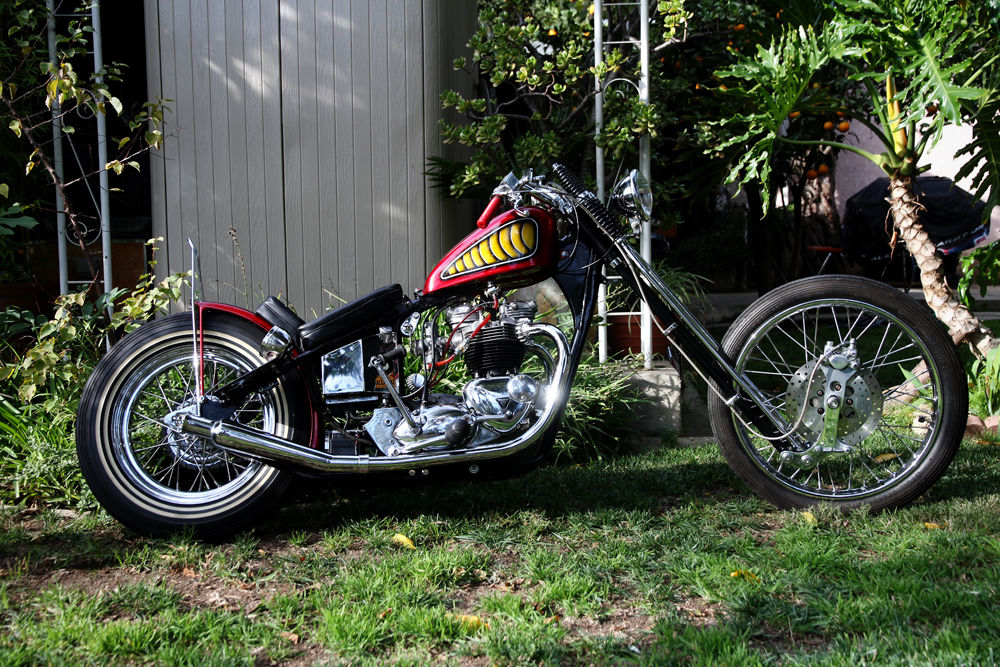 triumph 650 chopper