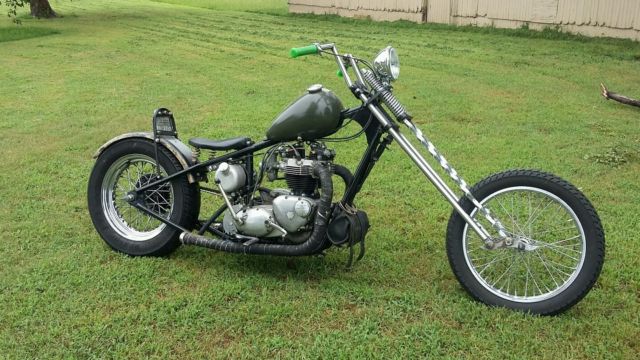 triumph 650 chopper