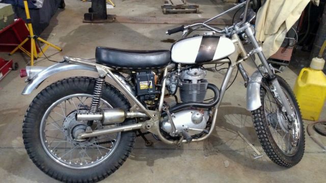 1972 Bsa B50mx Nickle Frame Runs Great B 50 Mx Ahrma Vintage