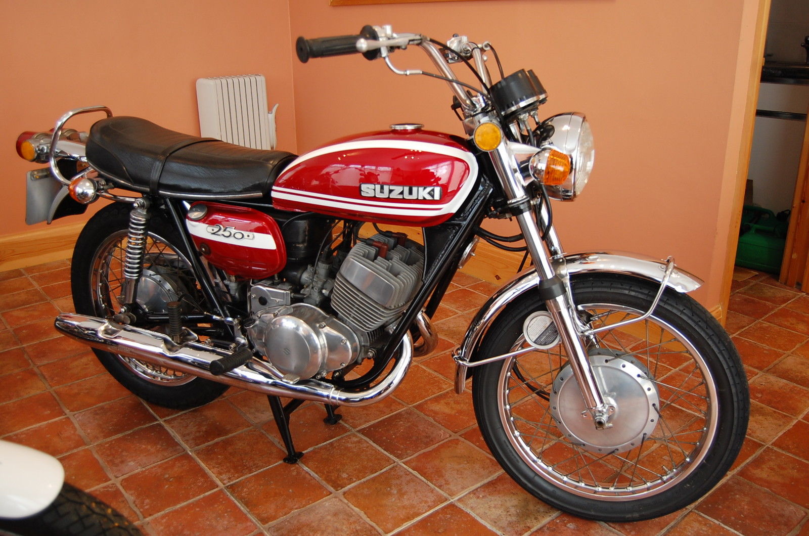 1973 Suzuki T250j Hustler In Mindblowing Condition Genuine Uk Bike