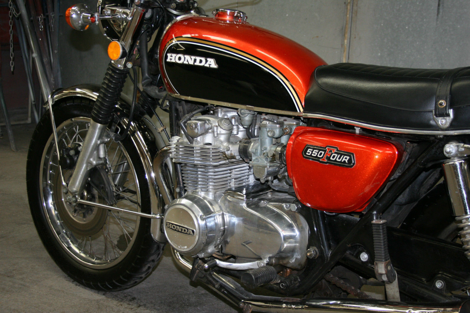 1974 Honda Cb550 Four Ko Motorcycle Unrestored In Original Condition