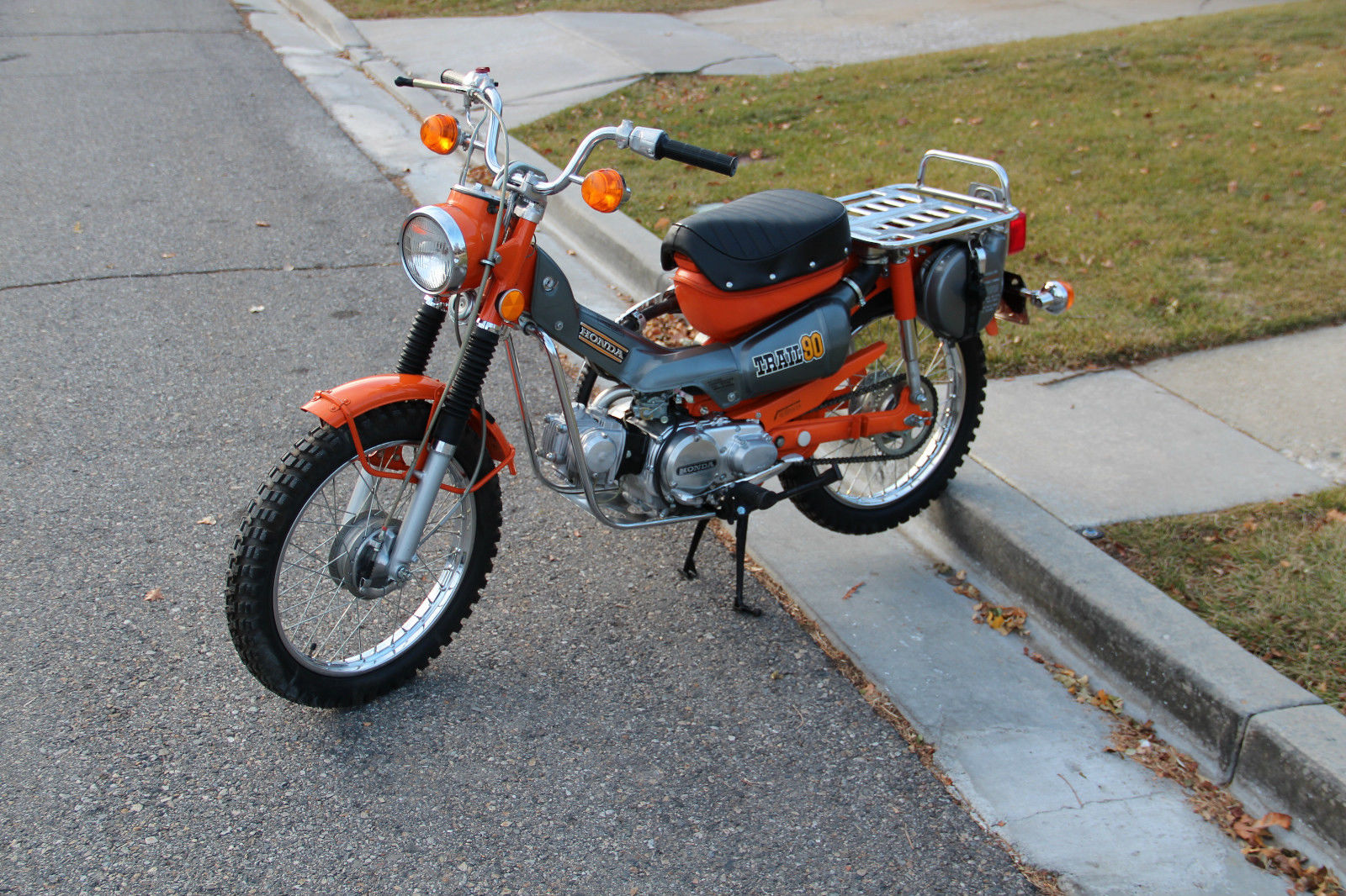 1974 HONDA CT90, TRAIL 90, WITH 41.5 ORIGINAL MILES...DONT MISS OUT