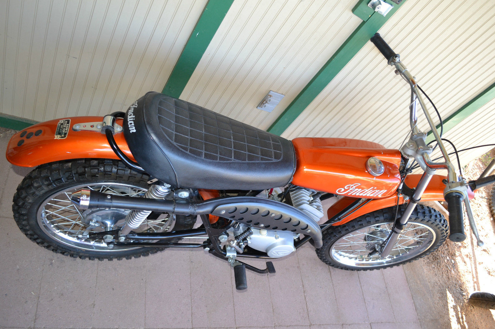 1974 Indian MI 100 dirt bike, Indian 100cc MX