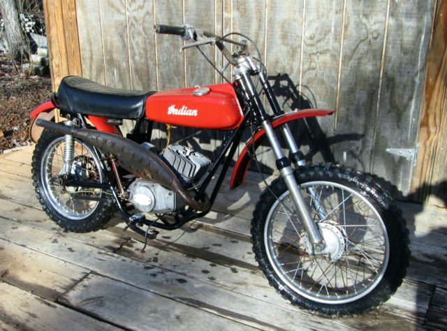 1974? Indian MX 76 Dirt Bike 70cc 6 Speed