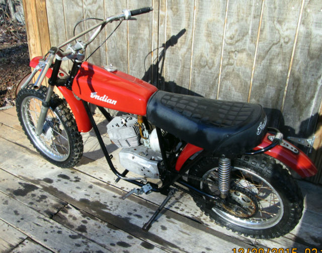 1974? Indian MX 76 Dirt Bike 70cc 6 Speed
