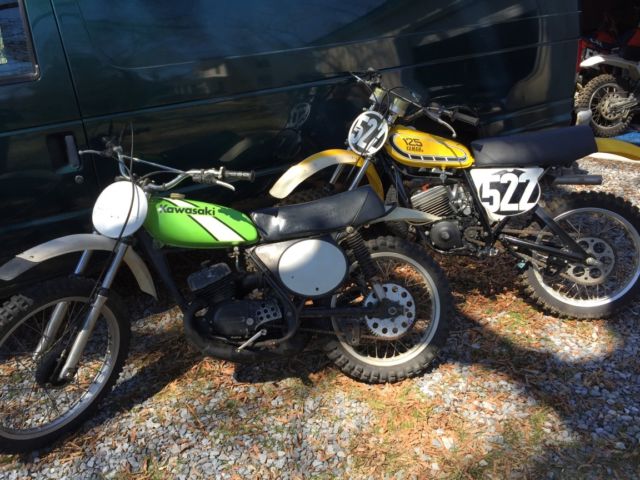 1974 KAWASAKI KX125/ALL ORIGINAL RUNNING BIKE/AHRMA/VINTAGE MOTOCROSS ...