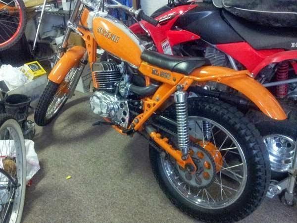 1974 suzuki rl250 trials bike for sale