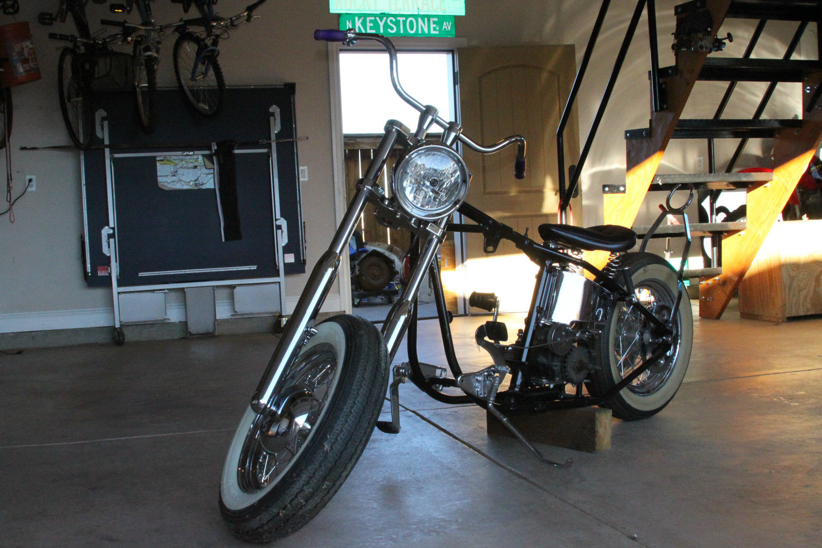 1975 Harley Davidson FX RARE hardtail custom rolling chassis chasis