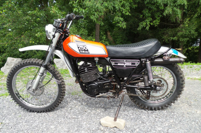 1975 Yamaha Dt250 Dt 250 Enduro Motorcycle With Title