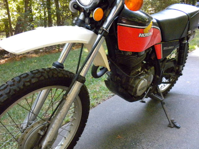 1976 Honda Xl350 Original As It Gets Running And Driving Motosport 0807