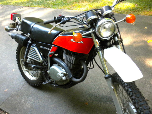 1976 Honda Xl350 Original As It Gets Running And Driving Motosport 3280