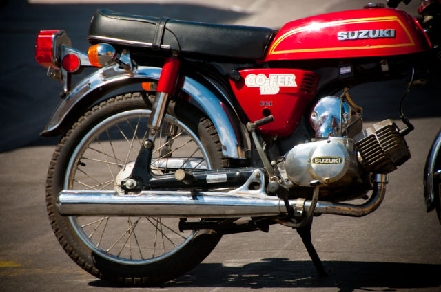 1976 Suzuki A100 Go Fer Vintage Classic 100 Original Motorcycle Cafe Racer