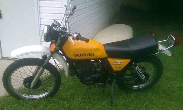 1977 Suzuki TS250 Enduro Street Legal