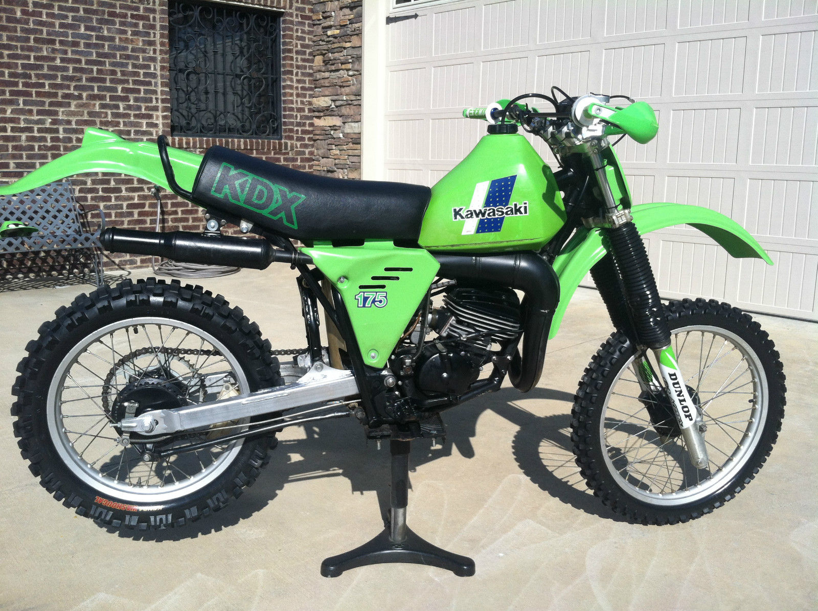 1980 Kawasaki KDX 175, AHRMA,Vintage, Offroad, CrossCountry Motorcycle