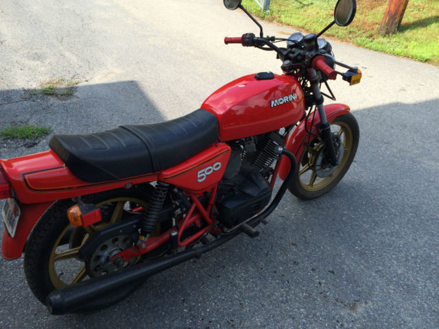 1981 Moto Morini 500 STD Motorcycle