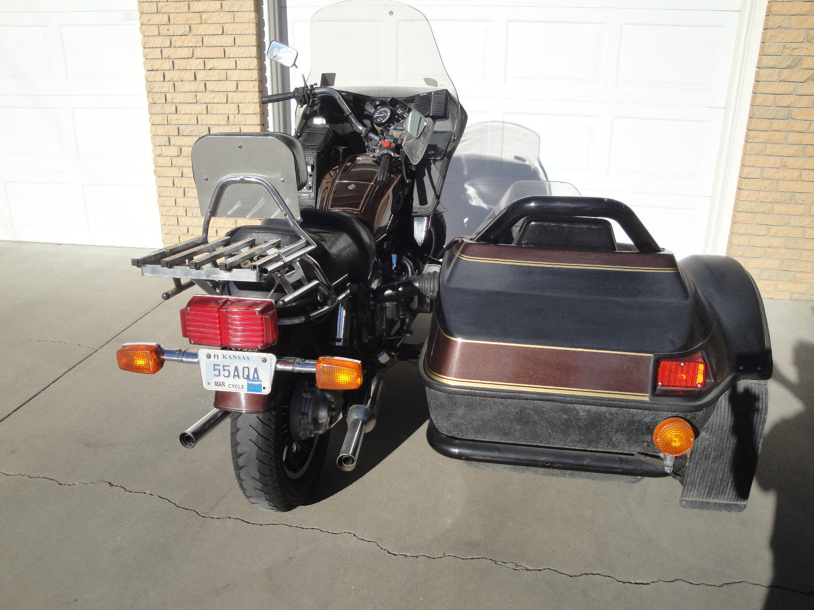 1983 Honda Gl1100 Goldwing W  Sidecar