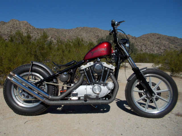 harley hardtail bobber