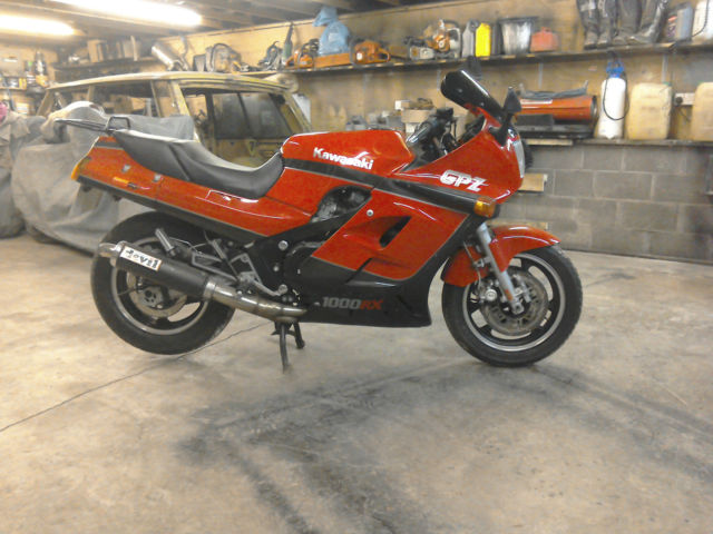 1986 kawasaki gpz 1000 rx for sale