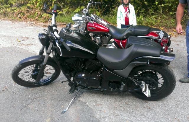Ikke vigtigt bud hende 1995 Kawasaki Vulcan 800A Classic Custom Built Motorcycle