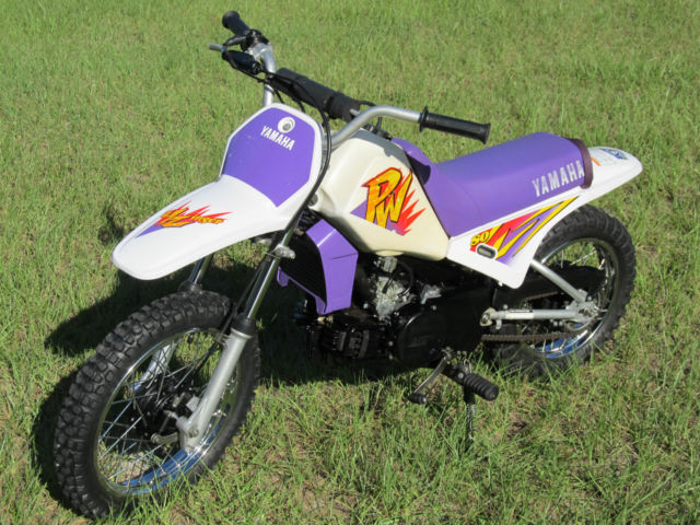 1995 Yamaha PW80 Y Zinger Motorcycle