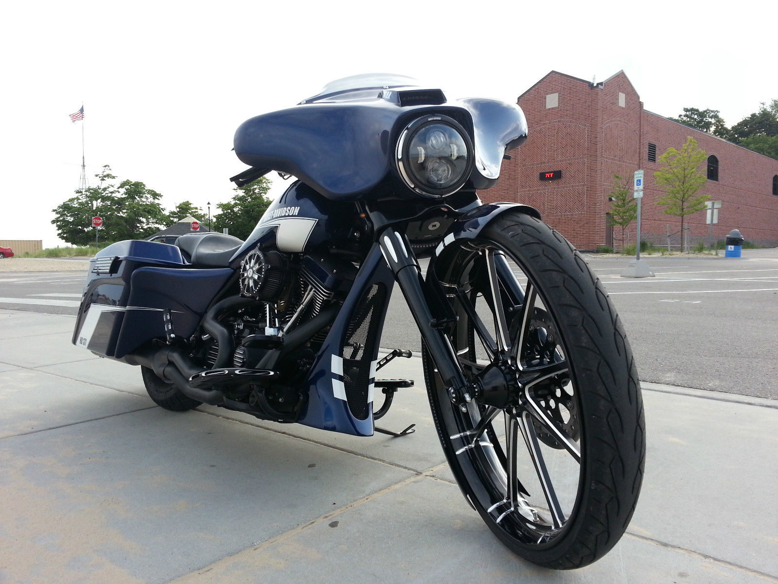 harley electra glide bagger