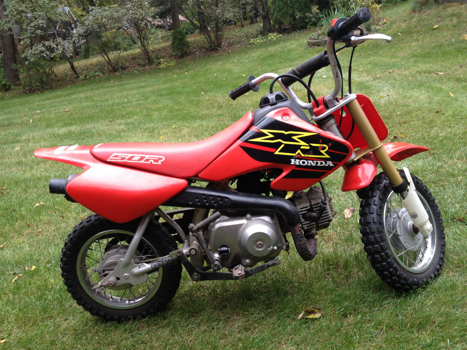 2000 Honda XR 50 R Mini Trail Motorcycle Dirt Bike