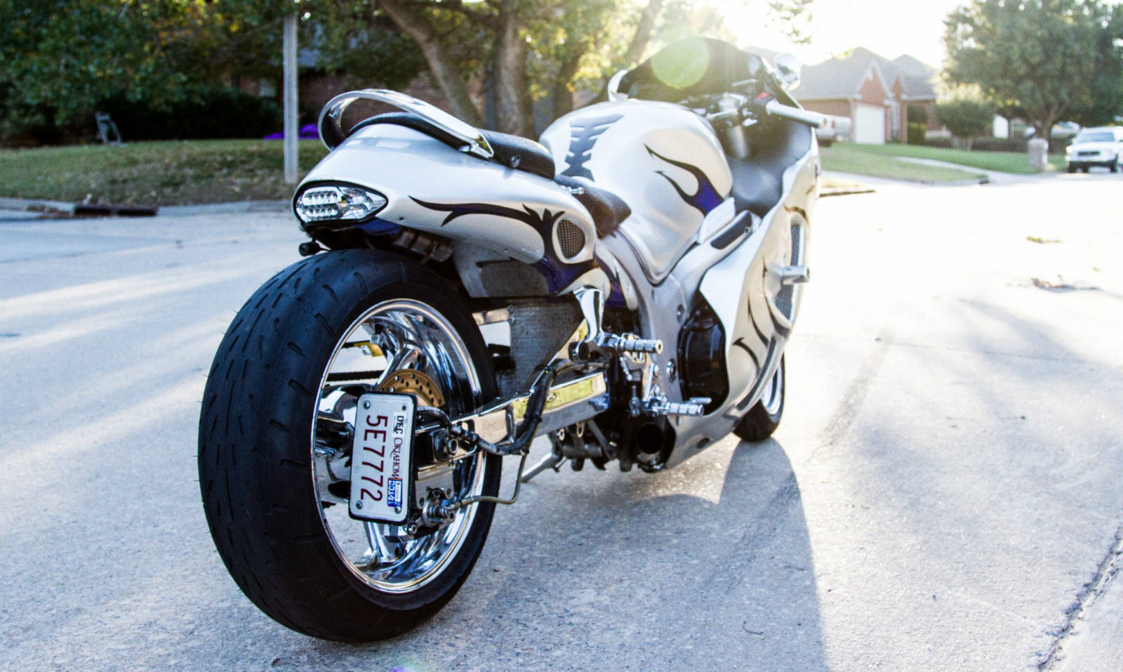 2001 Suzuki Hayabusa Gsxr 1300 Chrome And Air Ride