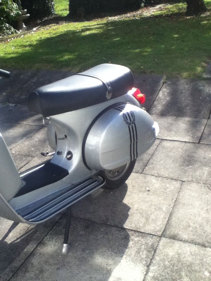 2001 VESPA PX 200 E SILVER