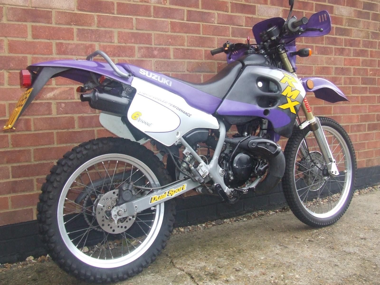 2001 (X) Suzuki RMX 50 50cc Moto Cross Purple